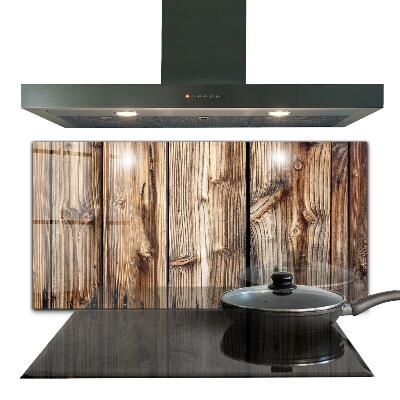 Sticlă bucătărie Pădure de stejar veche