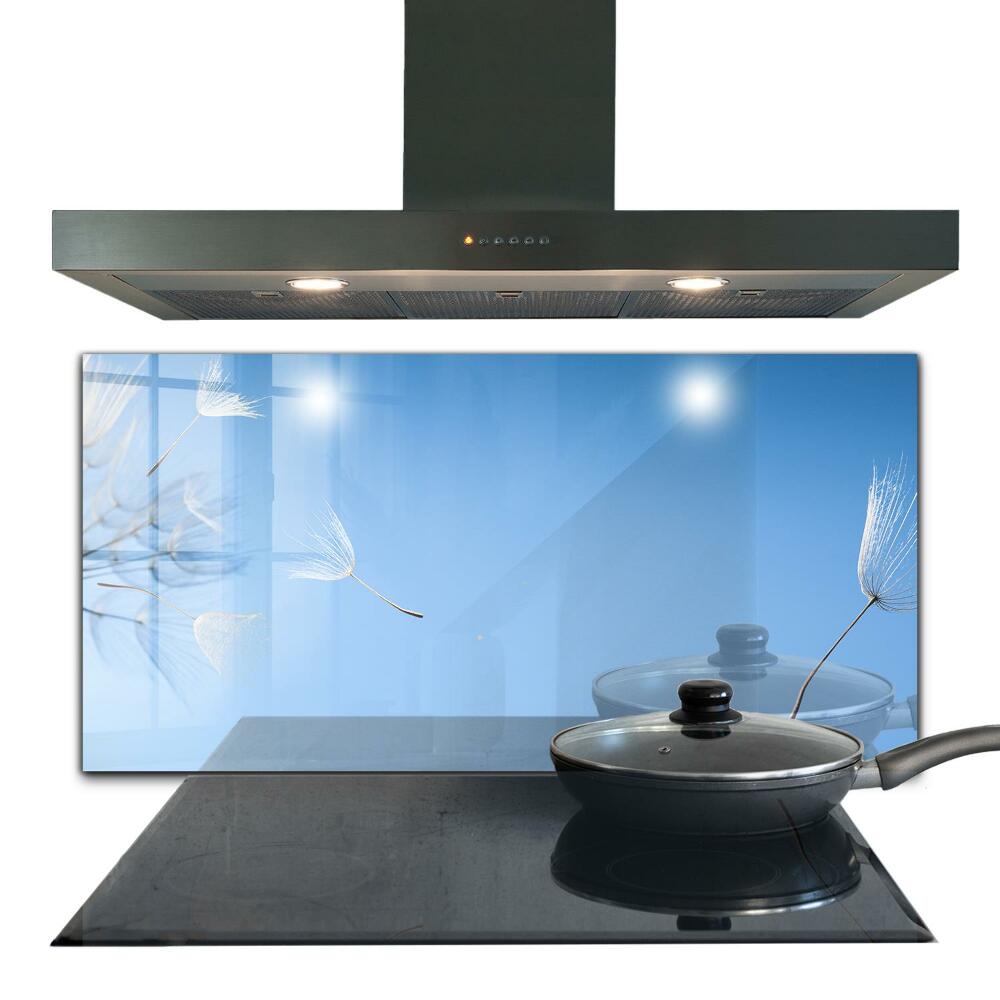 Sticlă pentru bucătărie Păpădii delicate