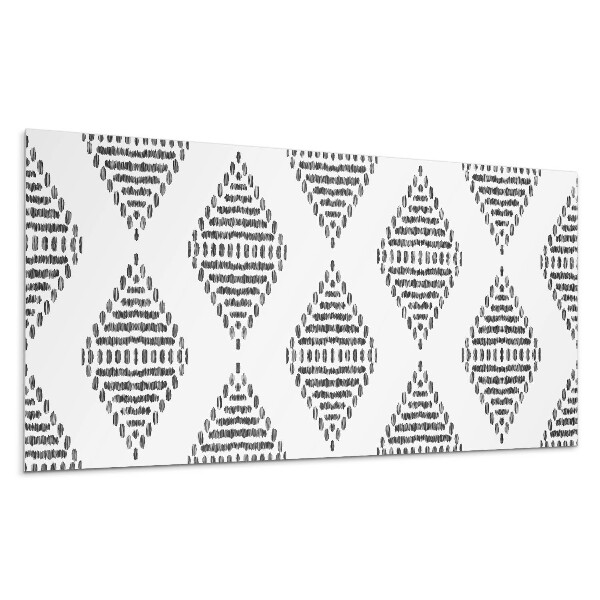 Panou de perete Model de diamant într-o grilă