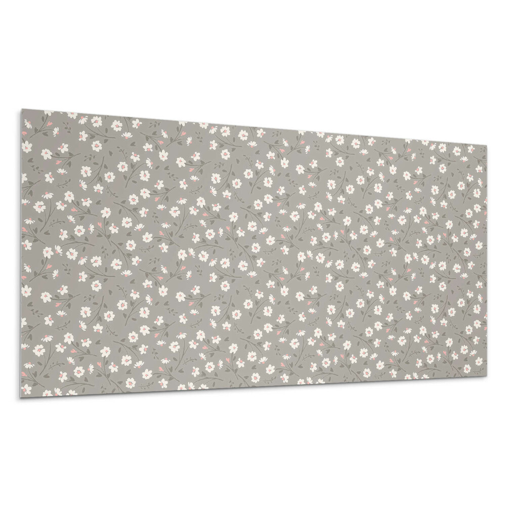 Panou de perete Model floral pe fundal