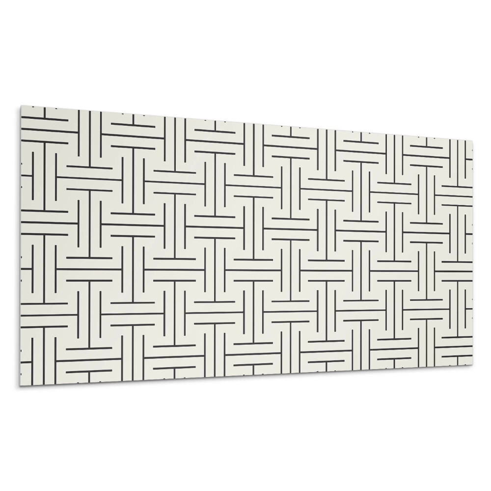 Panou de perete Model geometric în carouri