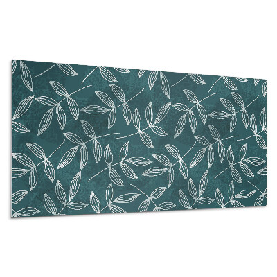 Panou decorativ pvc Frunze pe un fundal texturat