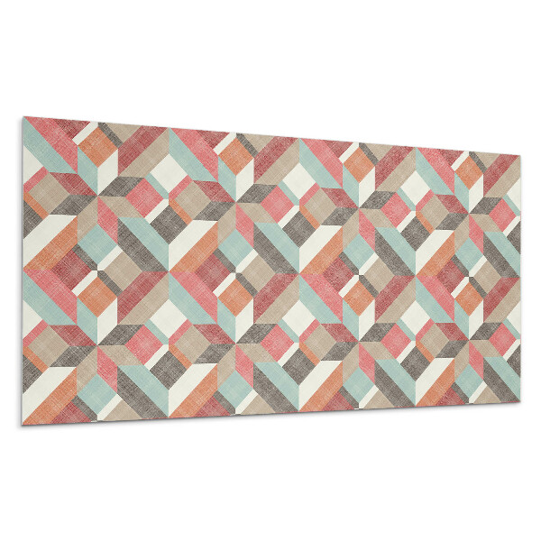 Panou decorativ Geometrie în forme colorate