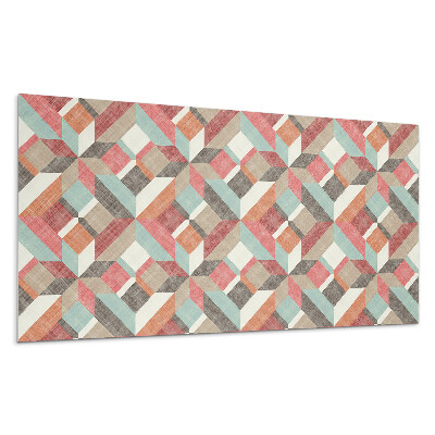 Panou decorativ Geometrie în forme colorate