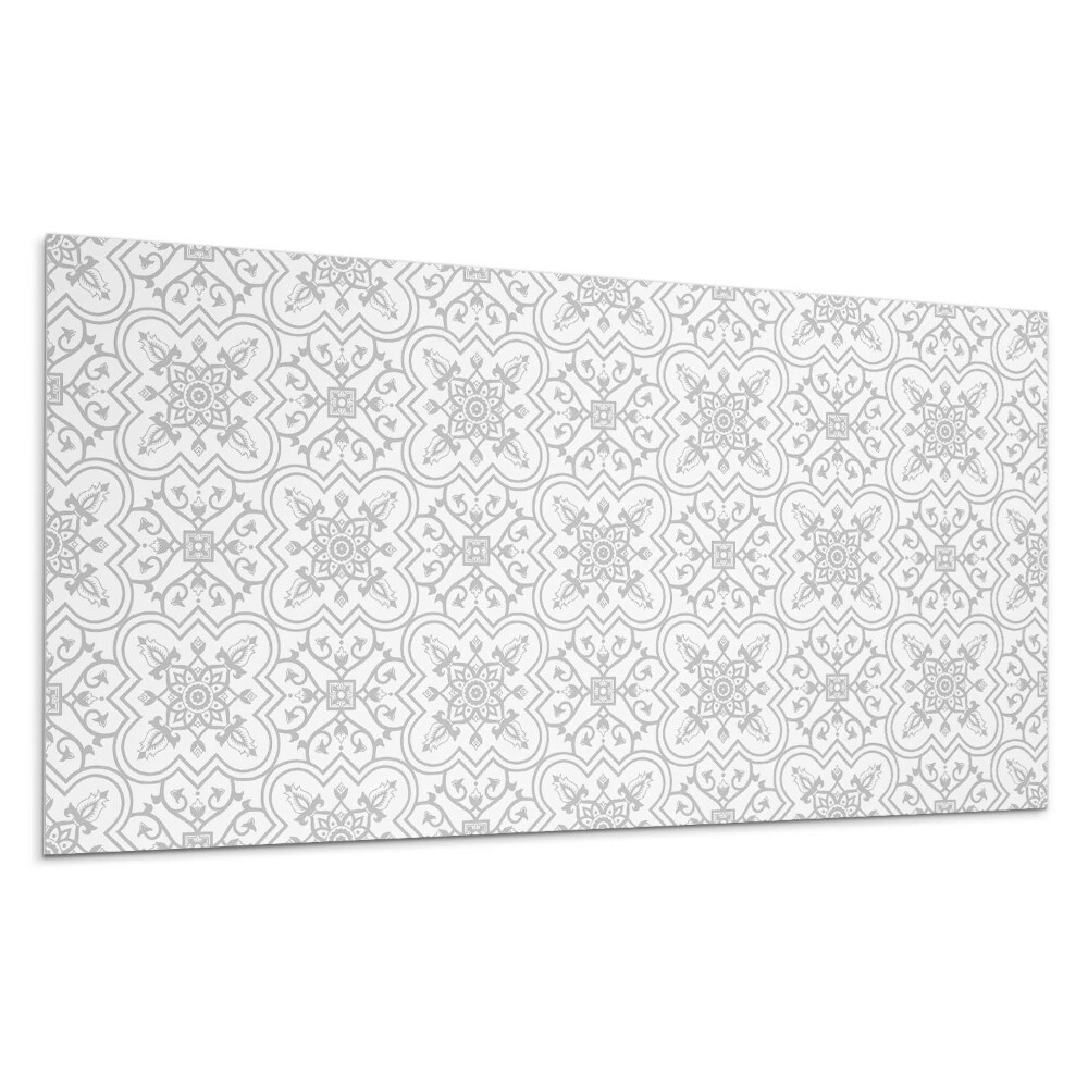 Panou decorativ pvc Model floral cu ornamente