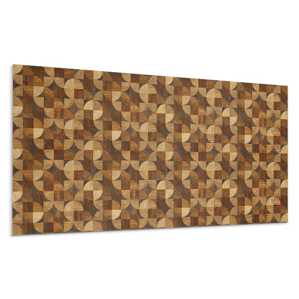 Panou decorativ Model geometric din lemn
