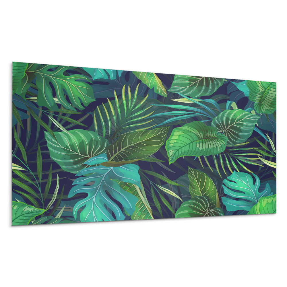 Panou de perete Frunze tropicale în desiș