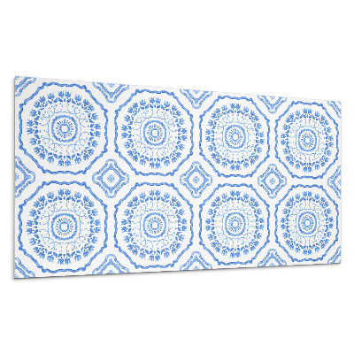 Panou decorativ pvc Motiv floral într-un cerc