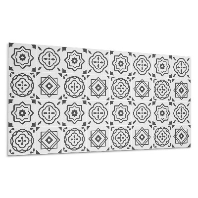 Panou perete Modele geometrice în pătrate