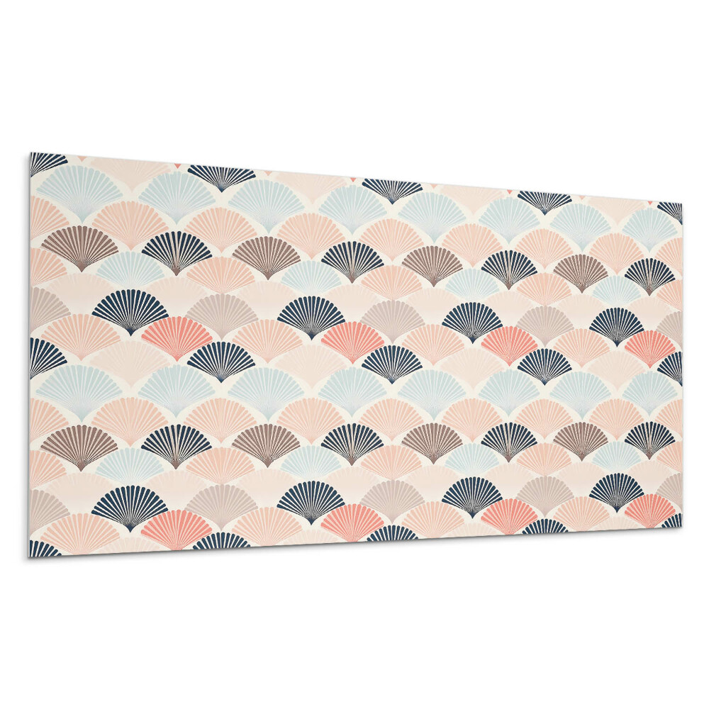 Panou decorativ pvc Model de evantai în valuri