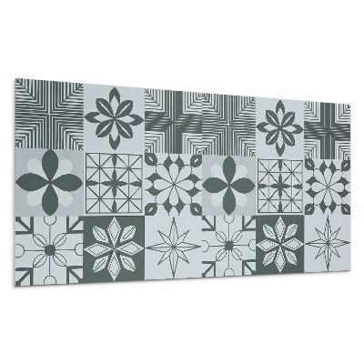 Panou perete Modele geometrice în mozaic