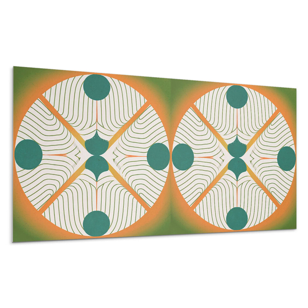 Panou perete Model circular abstract