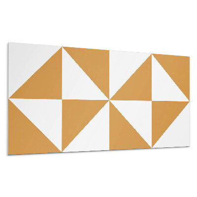 Panou decorativ Triunghiuri geometrice în pătrate