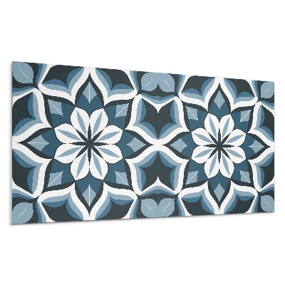 Panou de perete Motiv floral în simetrie