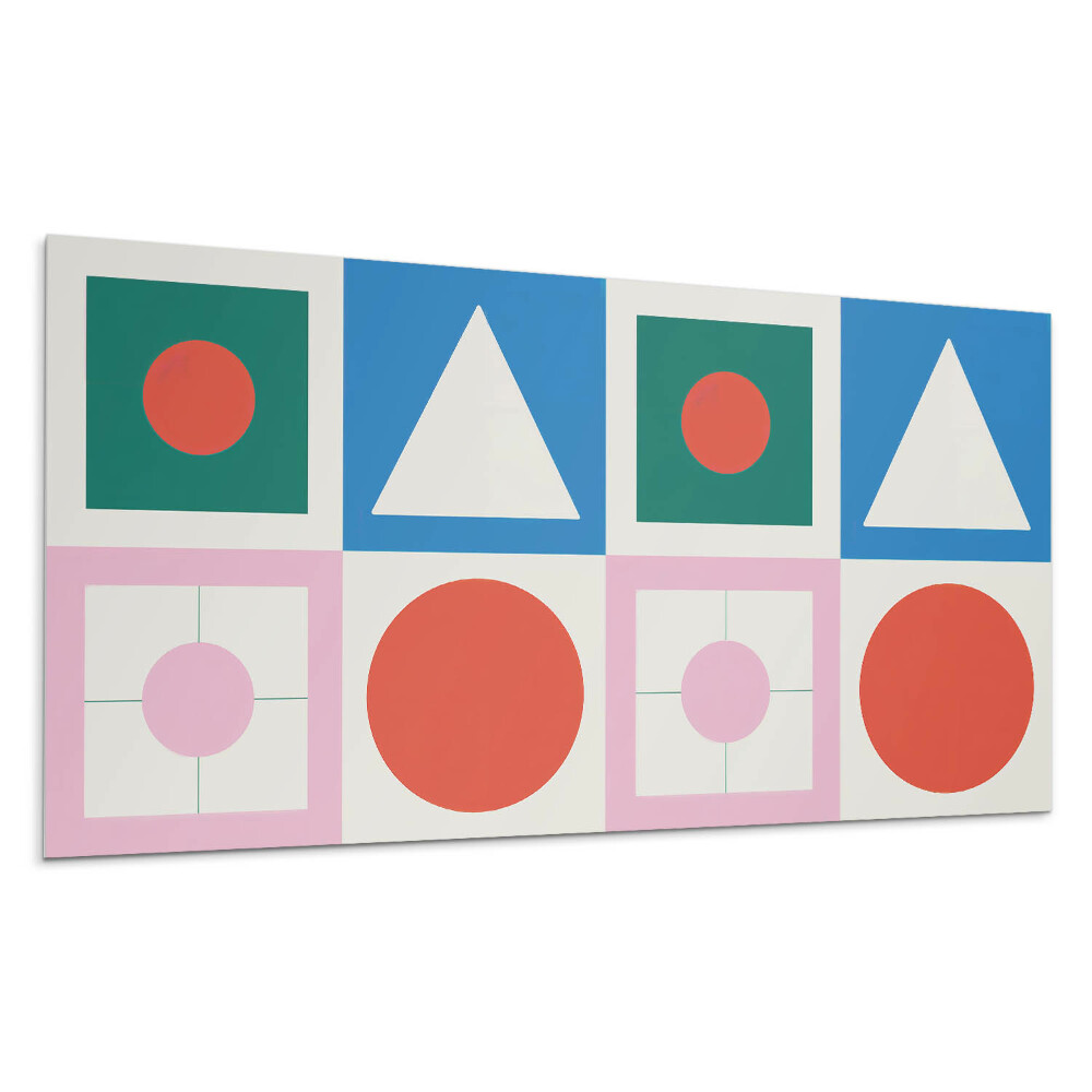 Panou de perete Geometrie în contraste