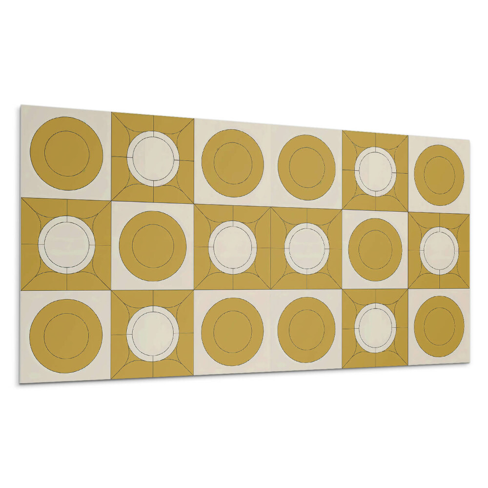 Panou perete Model geometric cu cercuri