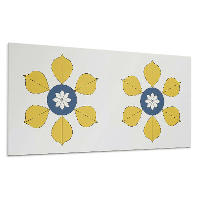 Panou decorativ pvc Model floral cu frunze