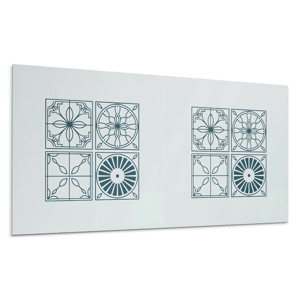 Panou perete Modele geometrice de plăci