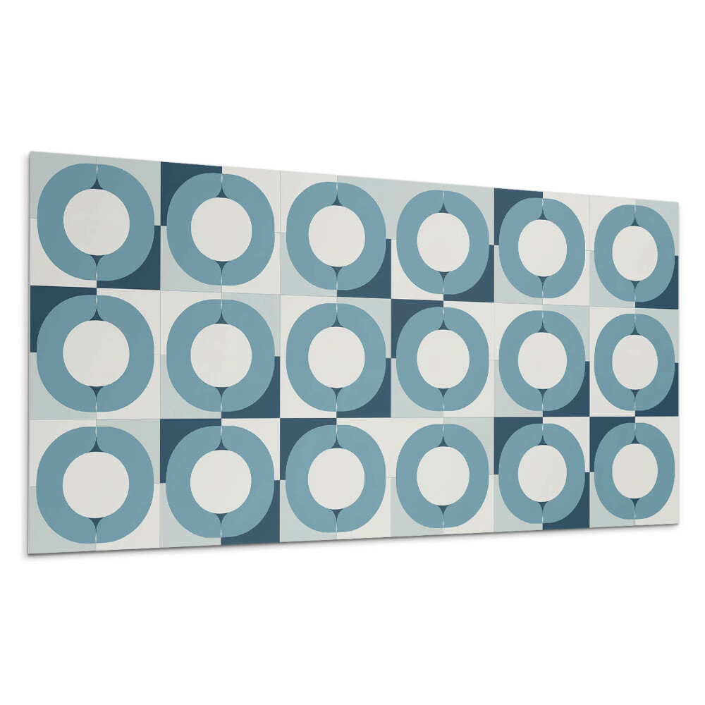 Panou decorativ pvc Geometria cercurilor în sistem