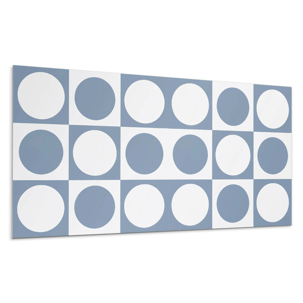 Panou decorativ Cercuri geometrice într-o grilă