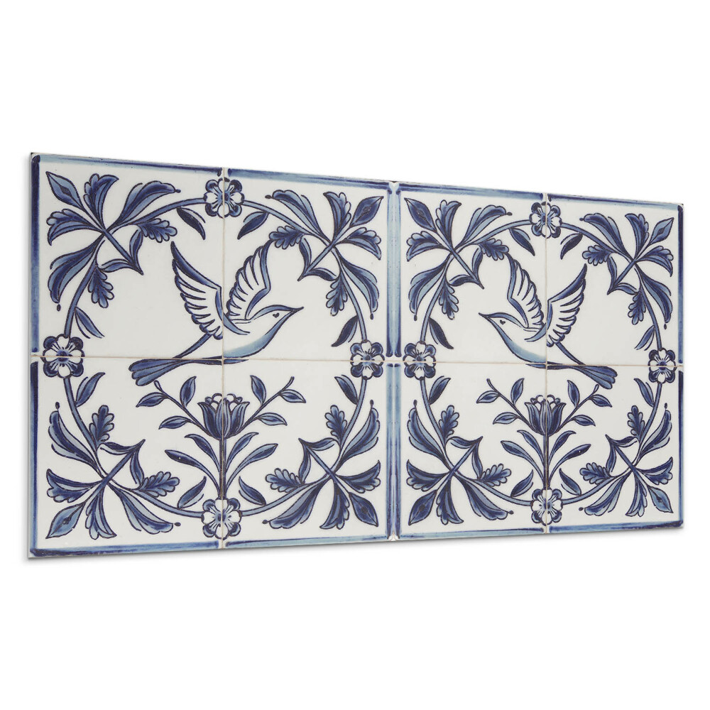 Panou decorativ pvc Motivul păsării printre plante