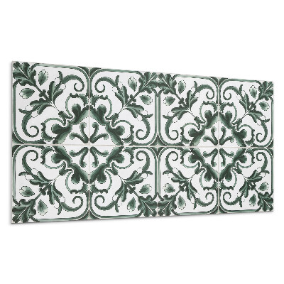 Panou decorativ pvc Model de plante în pătrate