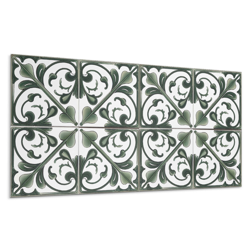 Panou perete Model de plante cu ornamente