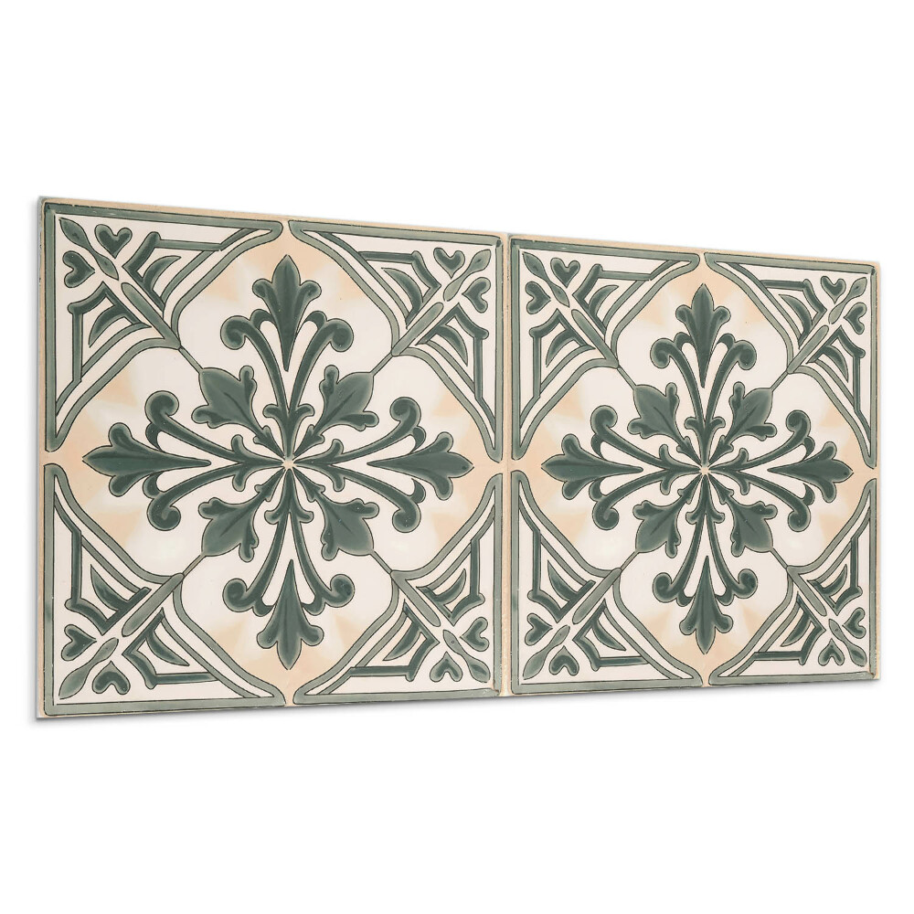 Panou decorativ pvc Model de plantă într-un pătrat