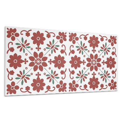 Panou decorativ pvc Model floral cu frunze