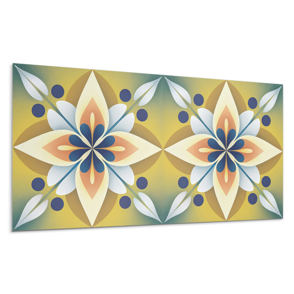 Panou decorativ pvc Model floral de mandală