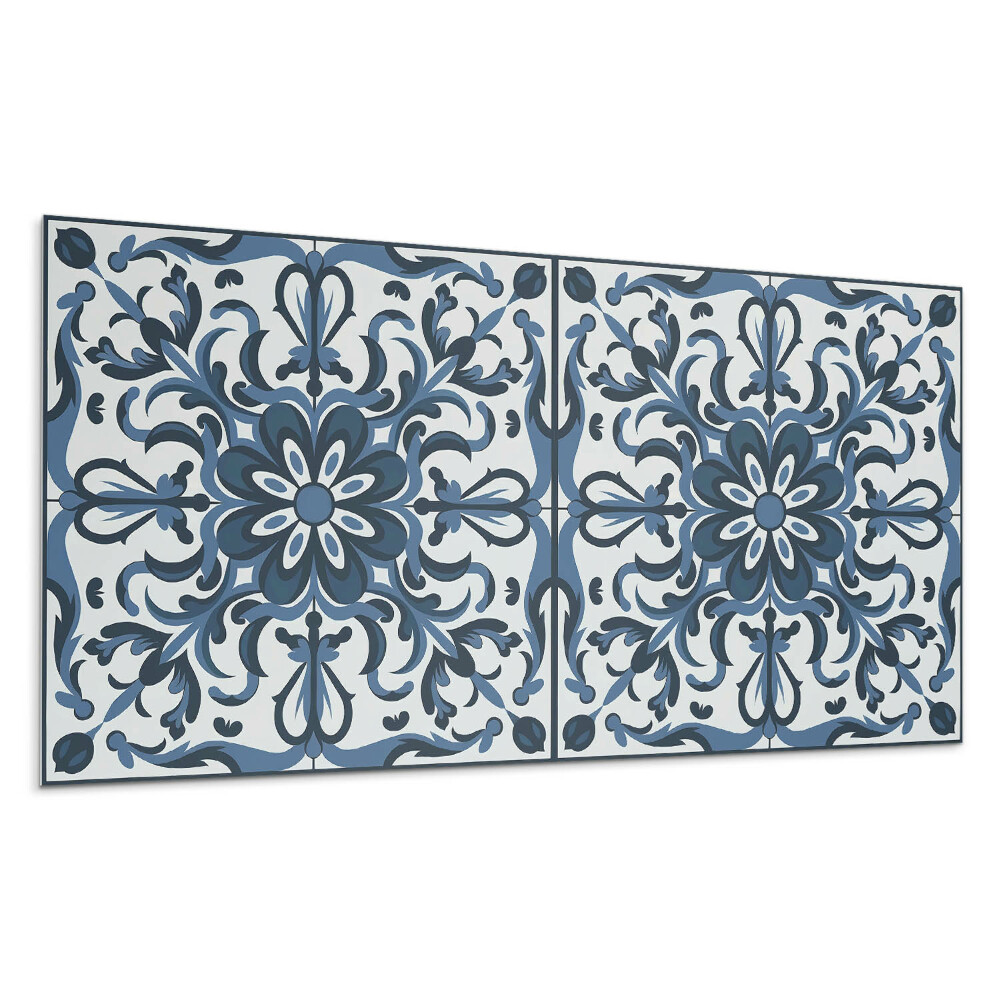 Panou de perete Model floral cu ornamente