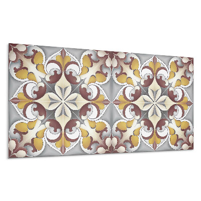 Panou de perete Model floral de mozaic