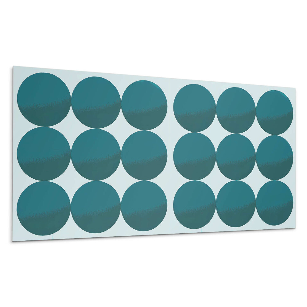 Panou de perete Aranjamentul cercurilor într-o grilă