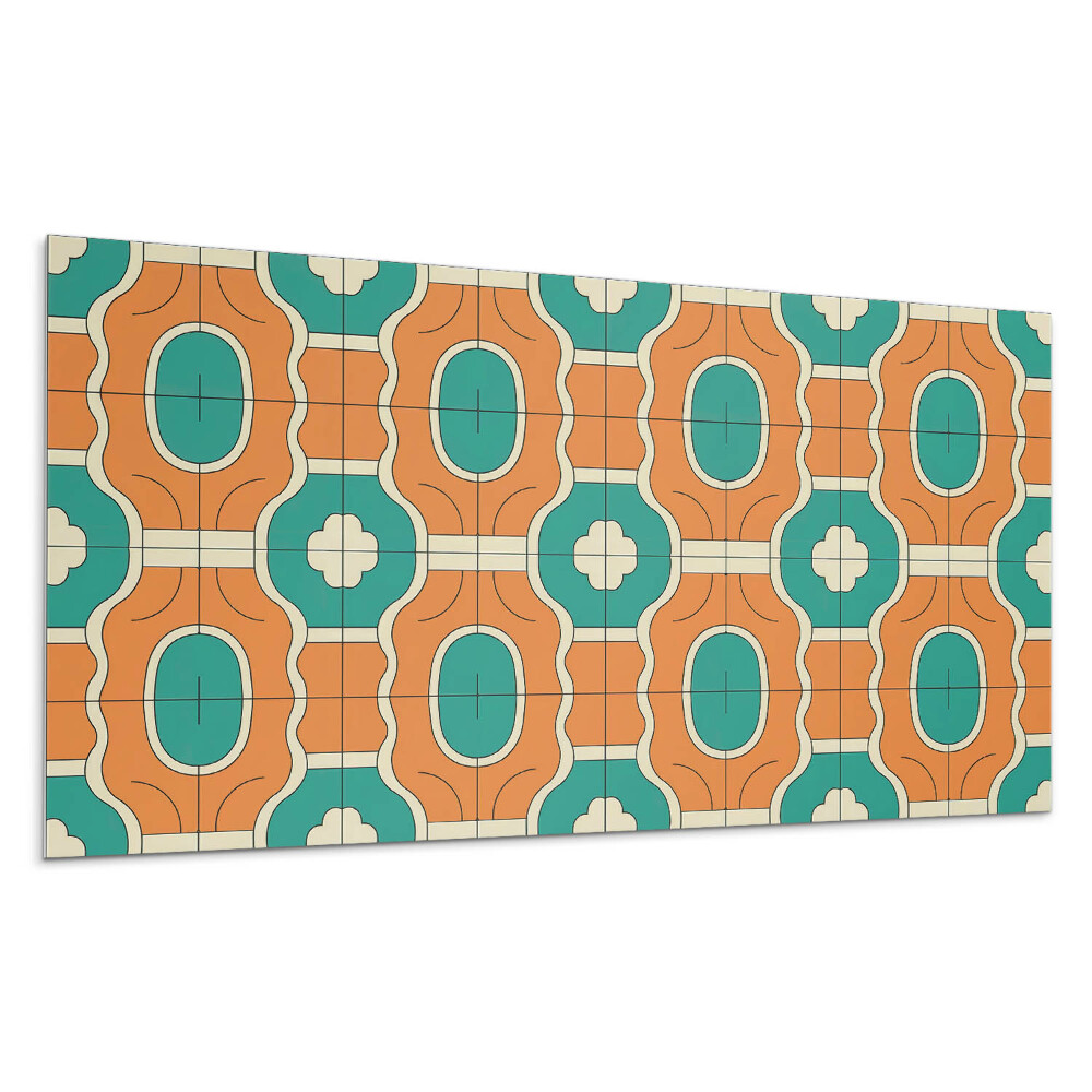 Panou perete Model geometric în carouri