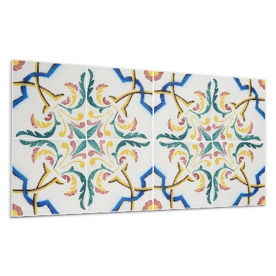 Panou perete Model de plante cu ornamente