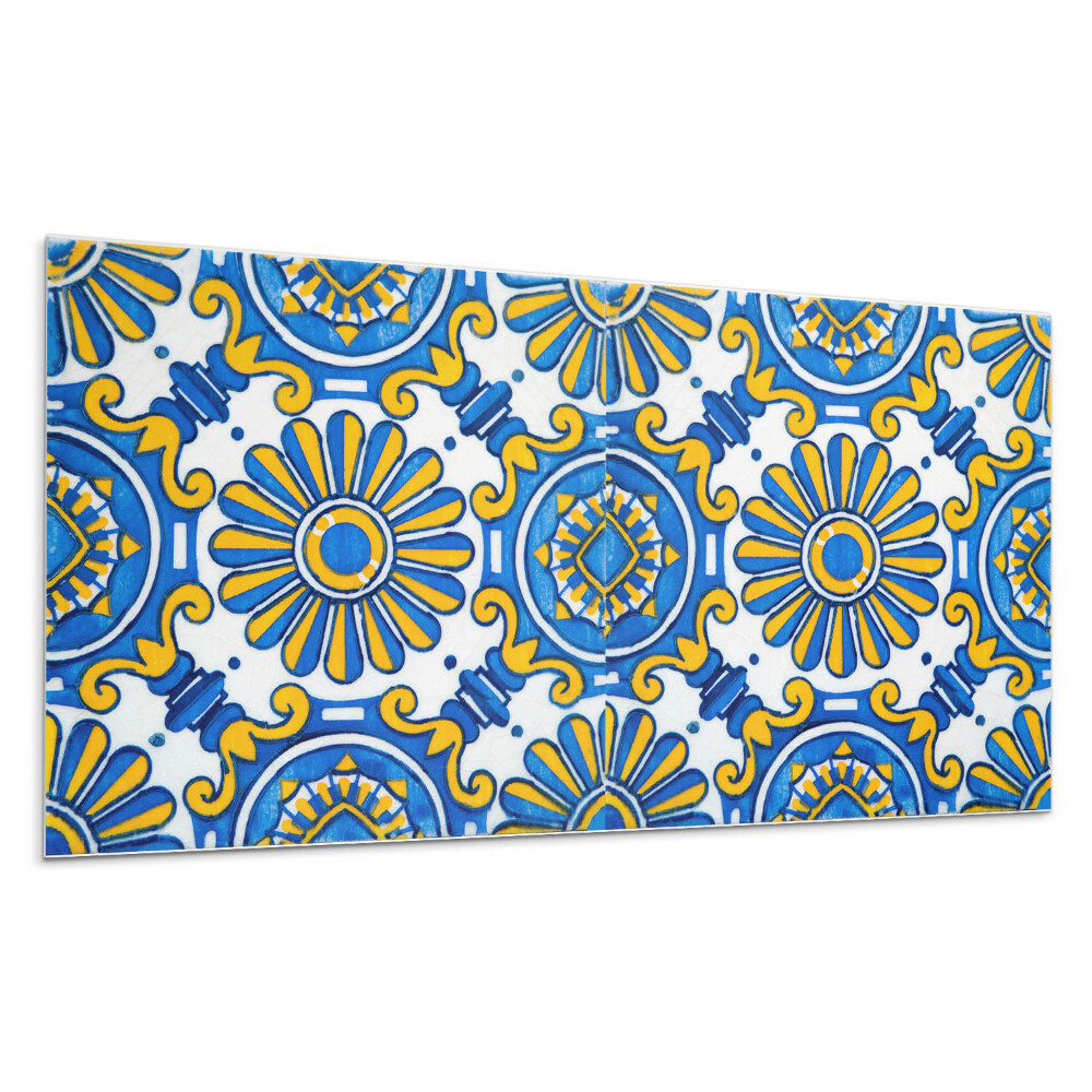 Panou de perete Model floral pe plăci