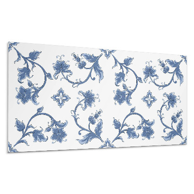 Panou decorativ pvc Model floral pe fundal