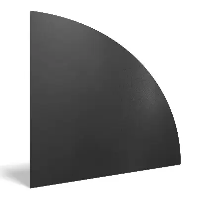 Protecție securizată pentru sub sobă, panou din oțel negru