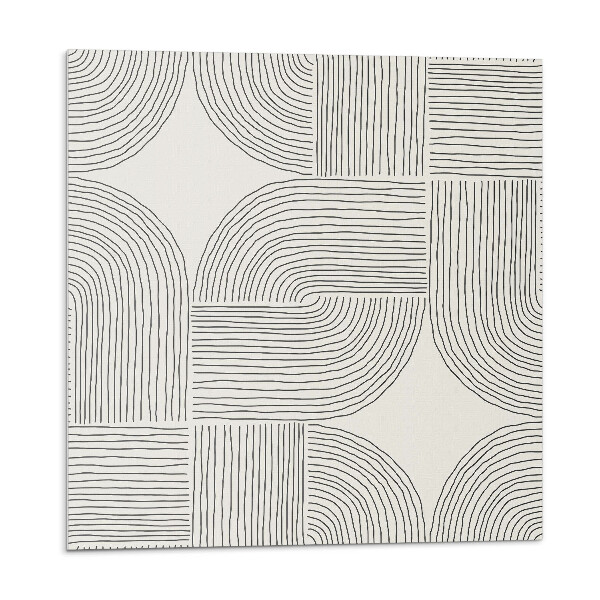 Panou decorativ Forme stilizate în ordine geometrică