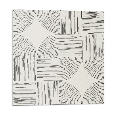 Panou decorativ Forme stilizate în ordine geometrică