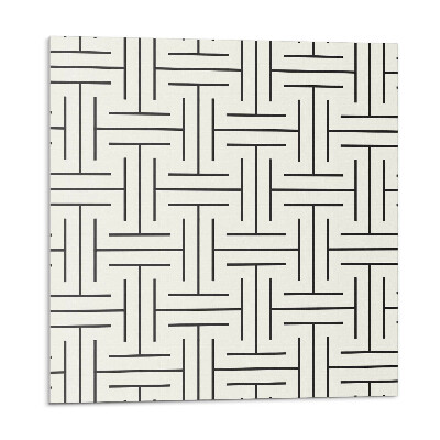 Panou perete Motiv geometric în carouri