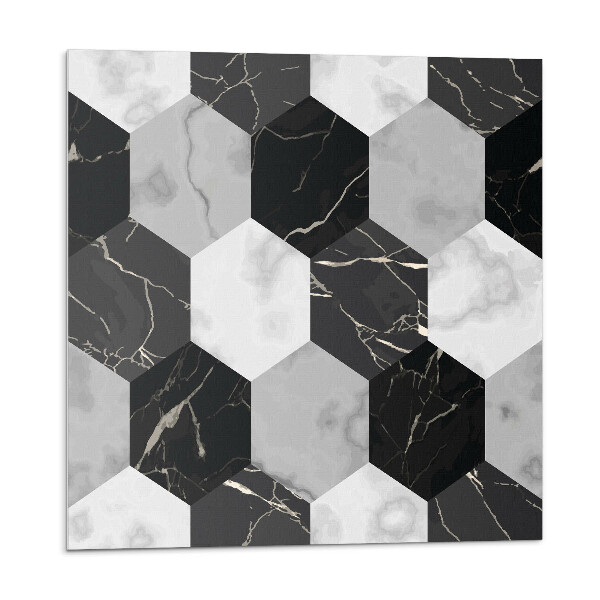 Panou perete Motive hexagonale ale plăcilor ceramice