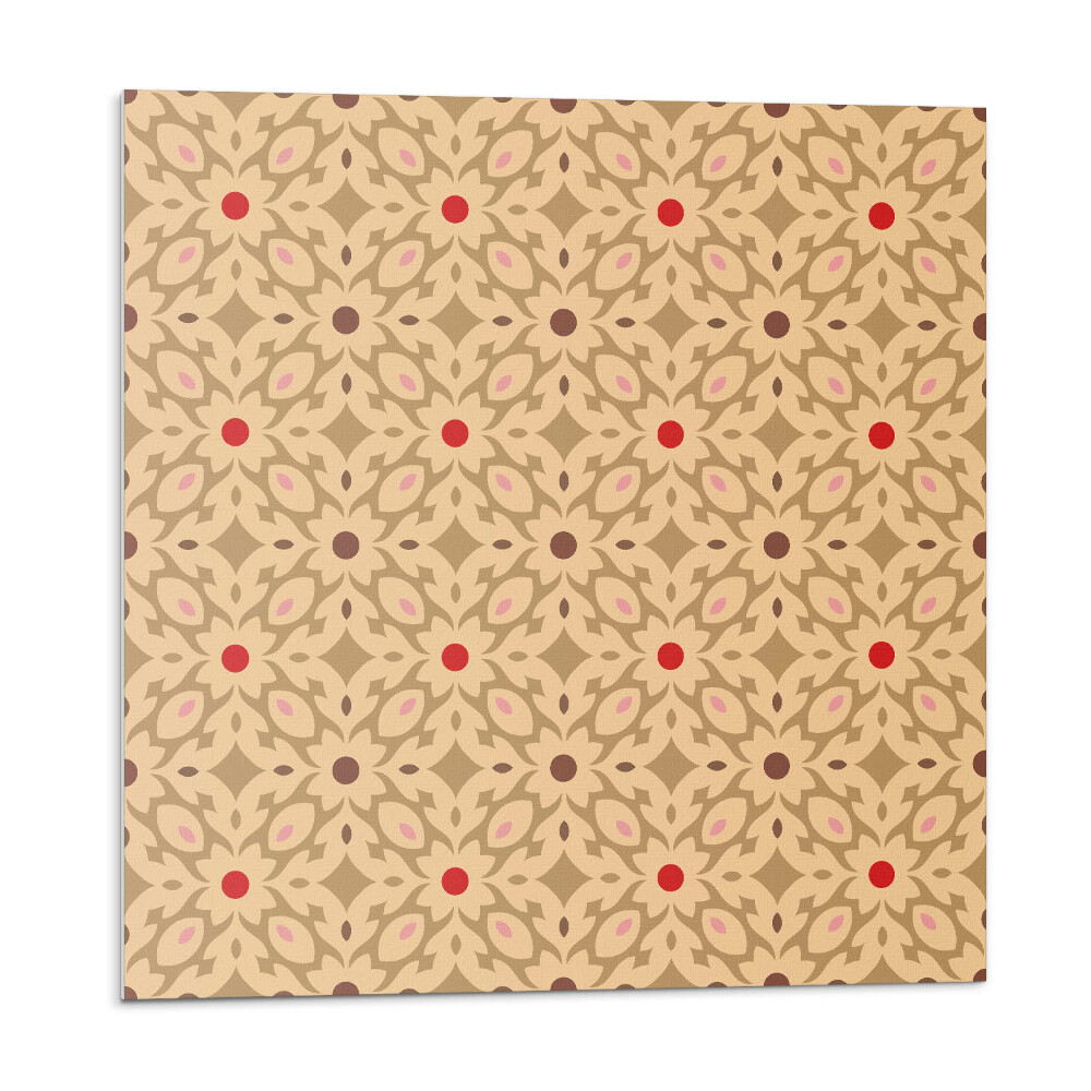 Panou decorativ pvc Motiv floral într-o plasă