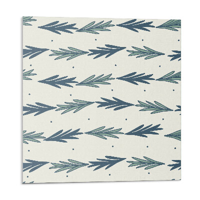 Panou perete Model cu frunze într-un aranjament repetitiv