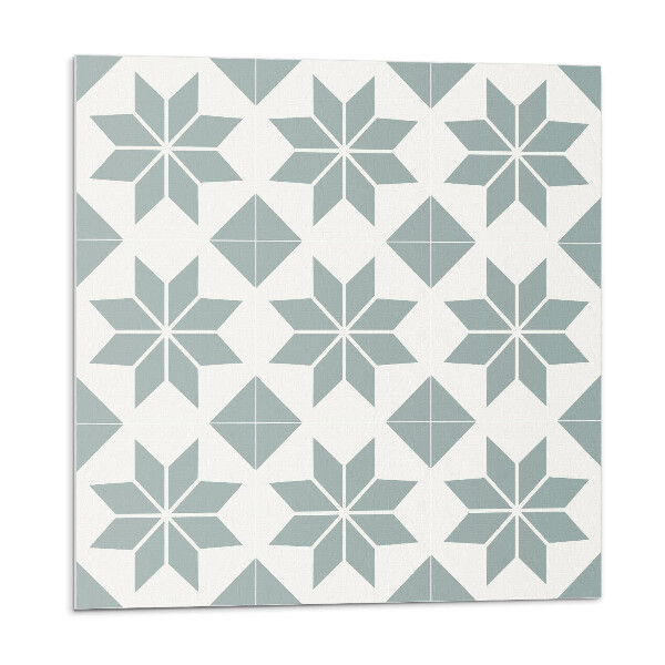 Panou decorativ Motive florale în stil geometric