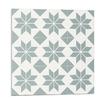 Panou decorativ Motive florale în stil geometric