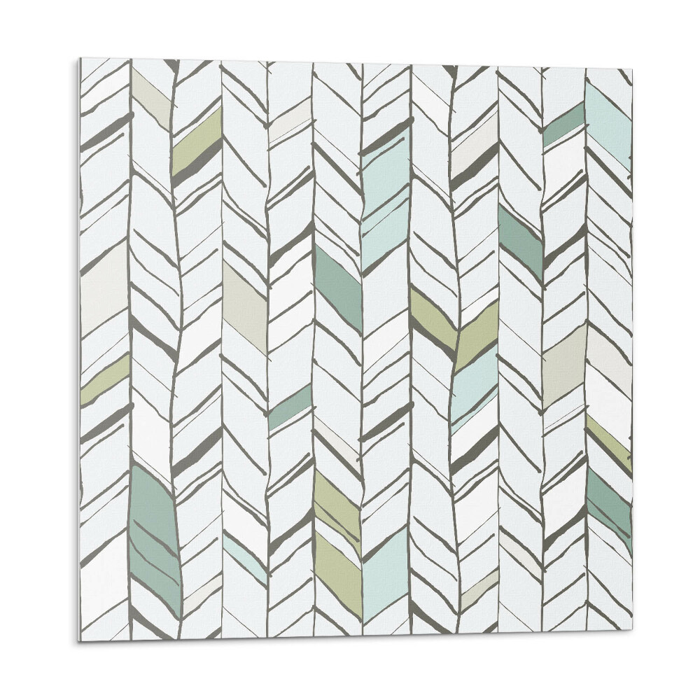 Panou decorativ pvc Motiv cu dungi de frunze