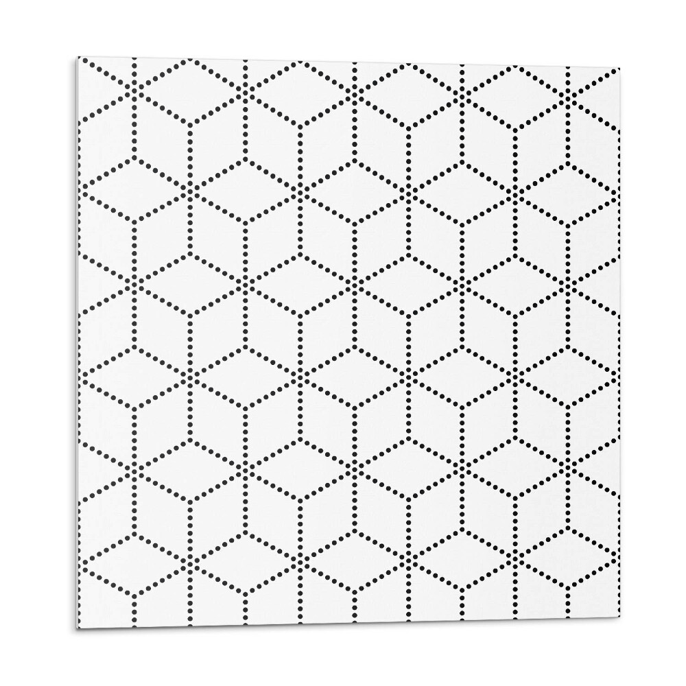 Panou decorativ Motiv hexagonal cu puncte