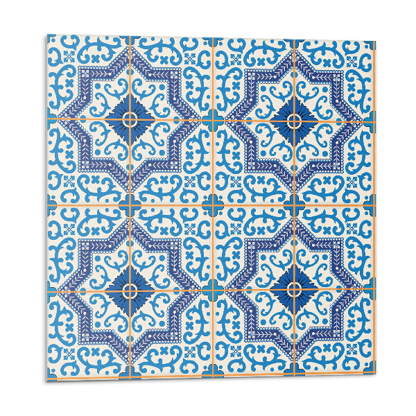 Panou decorativ pvc Ornamente din faianță într-un stil elegant