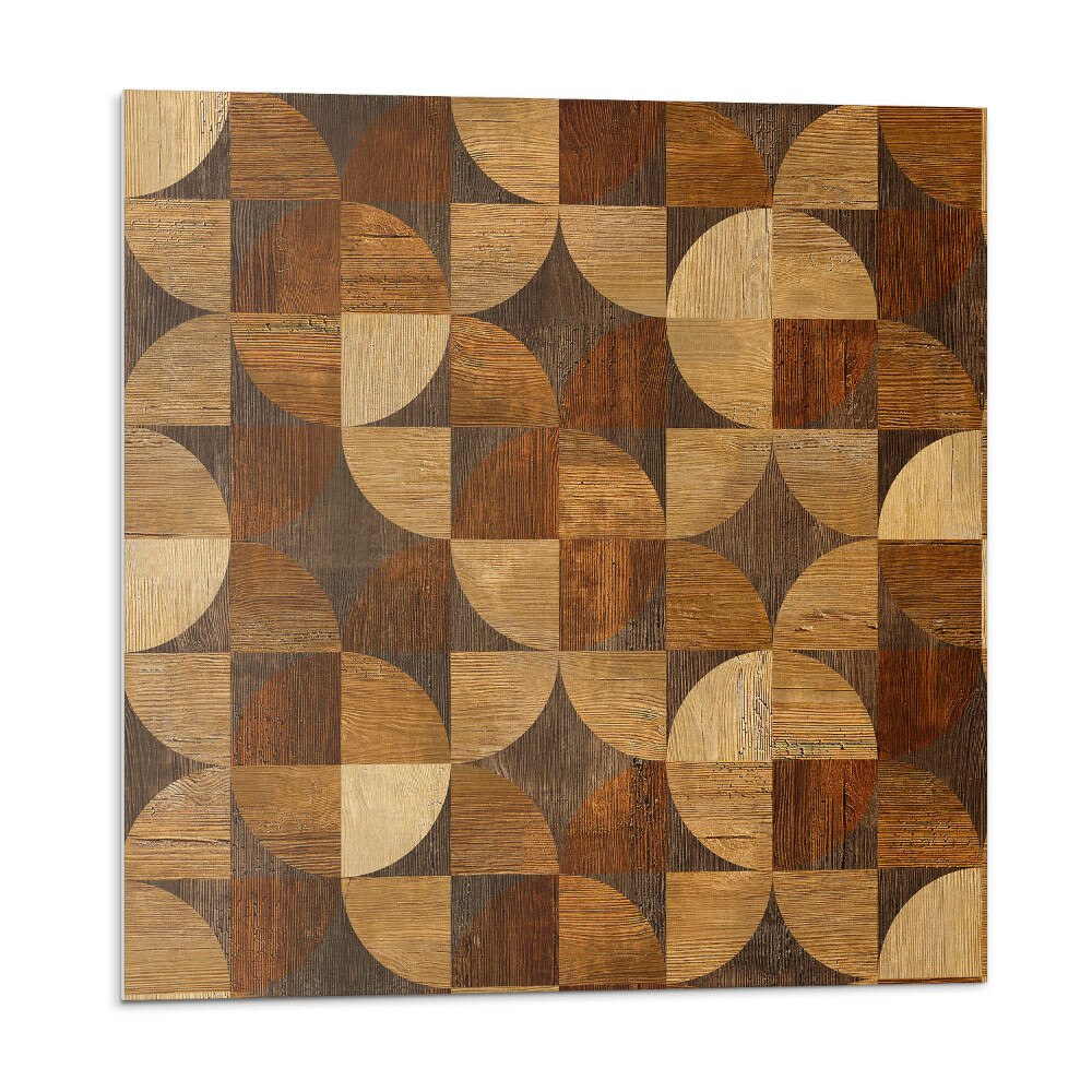 Panou decorativ Un model inspirat de geometria lemnului